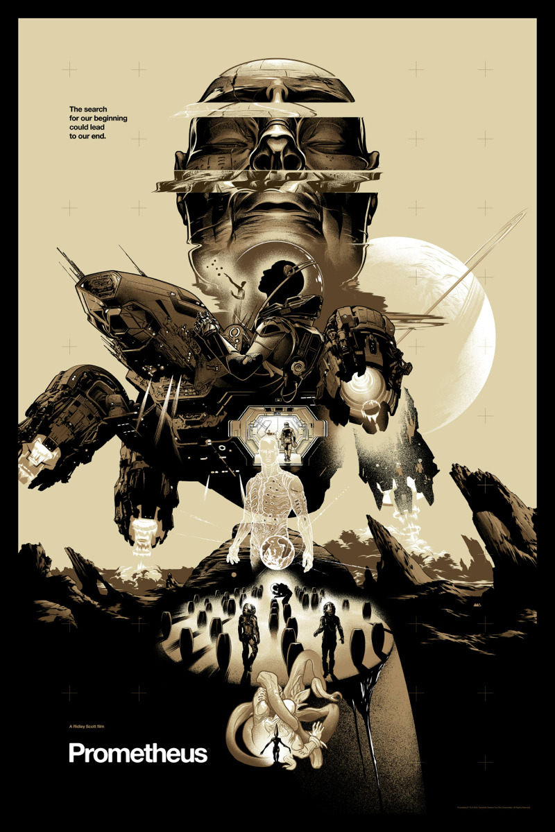 geek-art:  Geek-Art.net Gorgeous art show at Mondo by Martin Ansin and Kevin Tong !