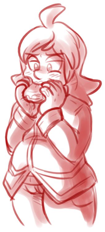 commissions for cake! need to try to sleep early today, will work on the rest of my queue tomorrow
