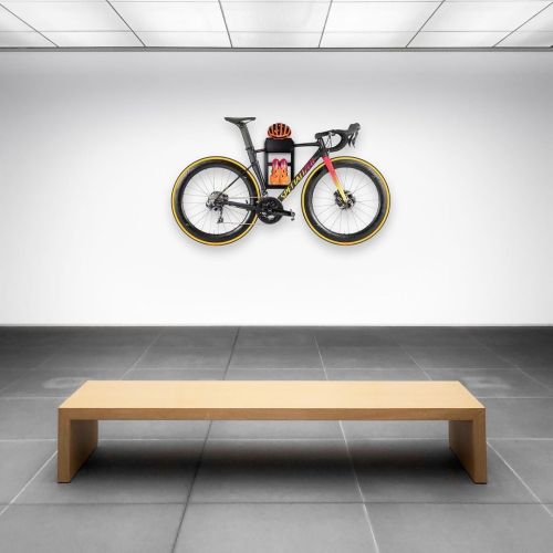 artivelo:Garage, office, hall or living room.  Where would you hang your road bike on the wall? . . 