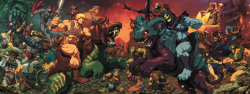 mangaskull:  Masters of the Universe Battle scene by NgBoy  Yes!!! Very nice