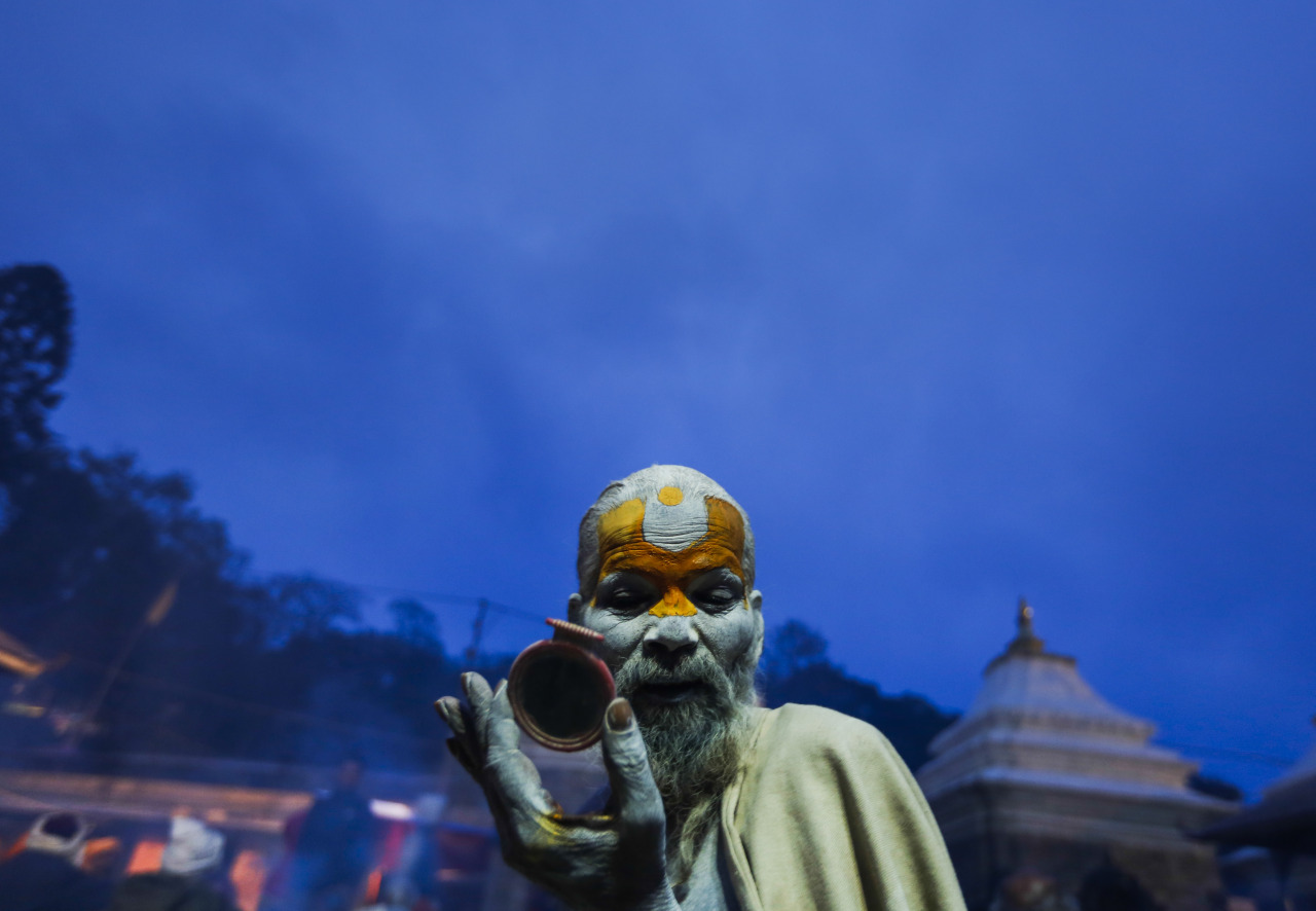 yahoonewsphotos:  Maha Shivaratri festival in Nepal Hindu devotees from Nepal and