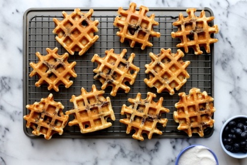 All-The-Blueberries Buttermilk Waffles