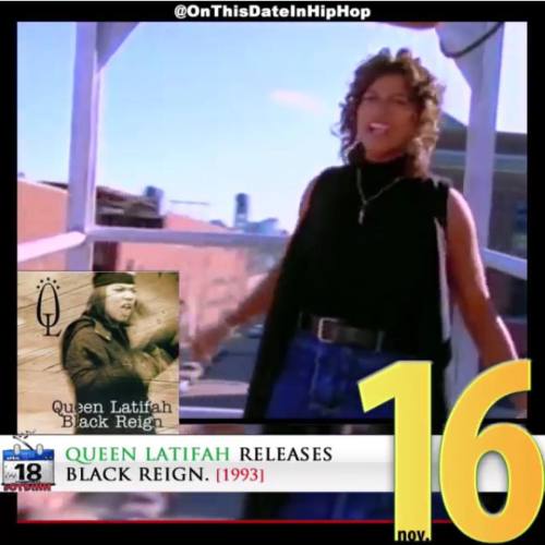 Nov 16 1993 the Queen dropped her classic #BlackReign