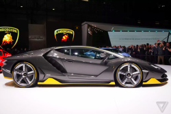 theverge:   LAMBORGHINI’S CENTENARIO IS A GORGEOUS CELEBRATION OF AN EXTREME LEGACY Mixing tradition with innovation, the ultra exclusive Centenario has already sold out. 