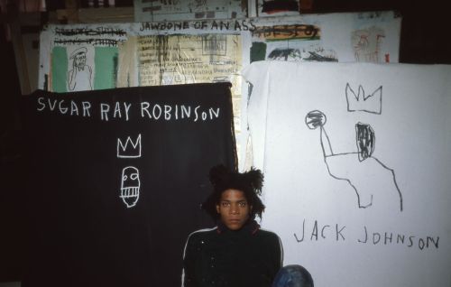 christellesylvainn: twixnmix: Jean-Michel Basquiat photographed by Gianfranco Gorgoni, 1982. Hope 