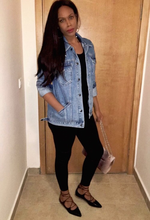 simplysahanie: Casual look I’m fierce in my £9 jacket from primark