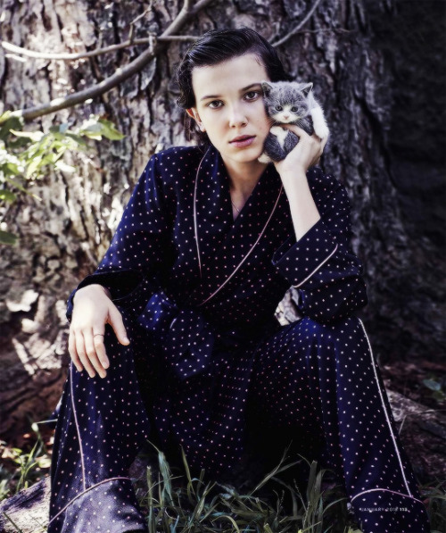 jamesbuchanans:Millie Bobby Brown for Vogue Australia.