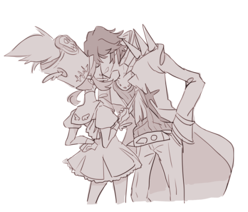 lithiumchree:I actually really like this ship but never drew these two until now??? T▽T(carefully jo