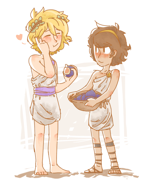 marxandria:happy birthday to the lovely asamisatoes!! here are patroclus and achilles just for you (