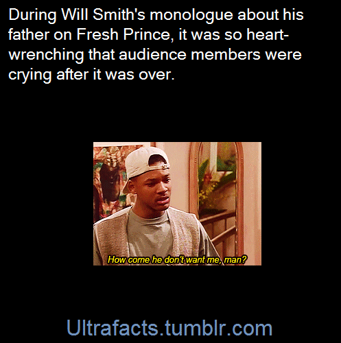 ultrafacts:Will Smith’s monologue was so genuine and realistic he only did one