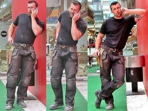 canadianofficer:  Hot package and arms!