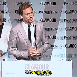 thehumming6ird:Tom Hiddleston ~ Glamour Man of the Year, 29th May 2012