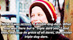 captainwarbuckle:  A Christmas Story + adult Ralphie’s narration  