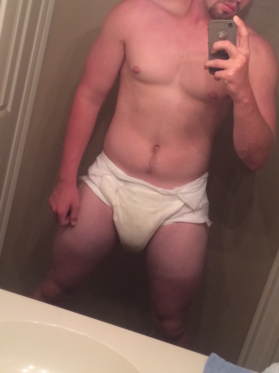 babyjax77:  Woke up soaked from another night’s wetting, aw man. I really tried