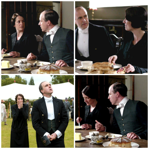 downtonluvr:Mrs. Baxter &amp; Mr. Molesley pictures from episode 7 were capped by myself. Photos for