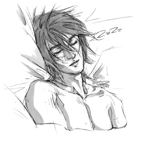 sleepy oc, Merlin~