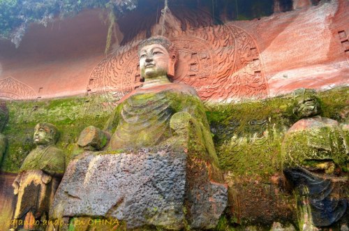 http://en.wikipedia.org/wiki/Leshan_Giant_Buddha