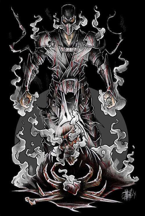 nerdsandgamersftw:  Mortal Kombat Ninjas By Nikita Shalaginov