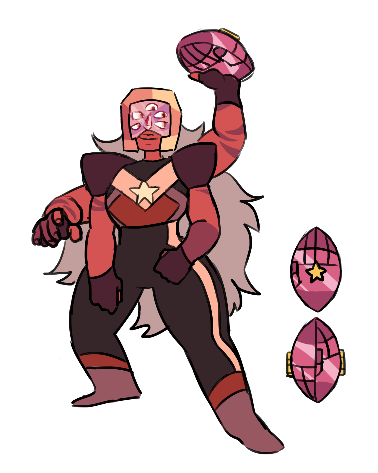 Garnet and jasper fusion