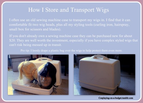 This Is The Method I Use For Transporting My Wigs.