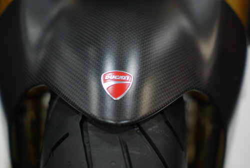 Had some fun shooting the logo on this Ducati. - D.C. International Motorcycle Show