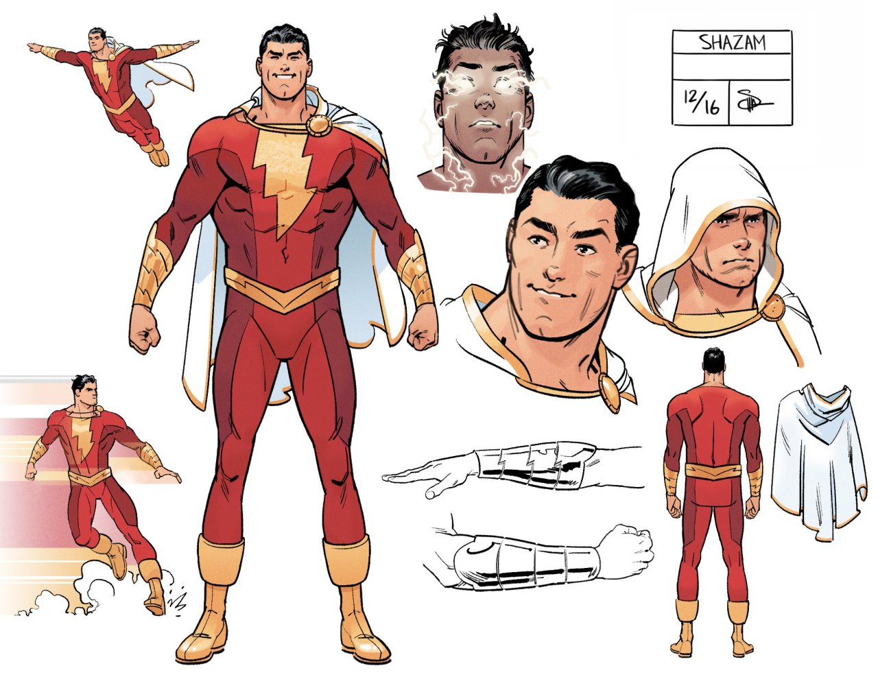 II~MaxMarvel123~II — Unused Captain Marvel/Shazam design costume...