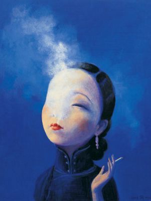 Selected works. Liu Ye (劉野). Oil on canvas. 2002. “ Seeking beauty is the last chance for huma