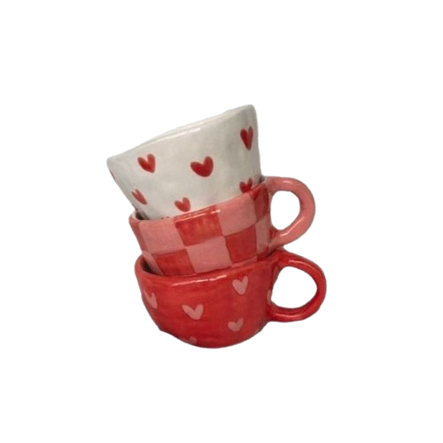Red Mugs