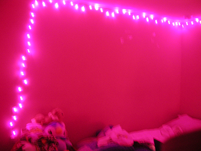 punromantic replied to your post: my room is so great right now  Is that the lighting