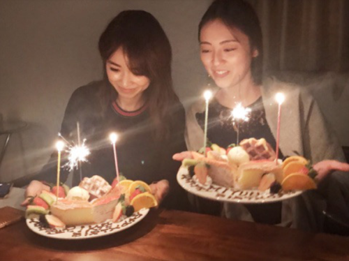 real-life-senshi: PGSM Senshi reunion in early November! The grils celebrated Miyuu and Rika’s