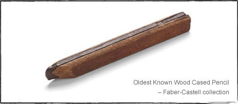 leatrodesign:  “during renovation work this unusual pencil was discovered between the roof joists of a german house dating back to the 17th century. evidently the carpenter had forgotten it there. it is the oldest surviving example of a pencil.”