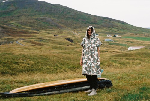 Our surf poncho is Iceland approved