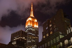 citylandscapes:  Up close with the Empire State Building, Midtown NYC  Source- Picture This Photography NYC