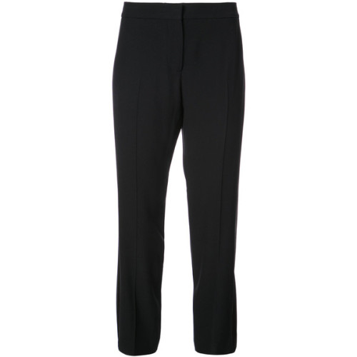 Alexander McQueen tapered cropped trousers ❤ liked on Polyvore (see more tapered pants)