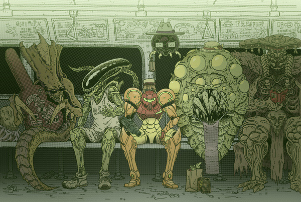baybeydwagon:  mostlymyfavoritegames:  &ldquo;The Wrong Train&quot;  By