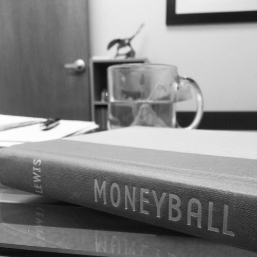 Taking a break from finances to reread Moneyball.