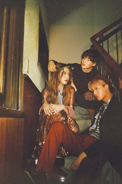 kpophqpictures-blog:[HQ] SHINee Taemin, F(x) Krystal & EXO Kai for W Korea 2000x3000