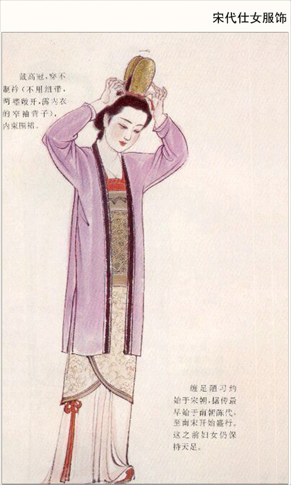 Traditional Chinese  hanfu from different dynasties. Source