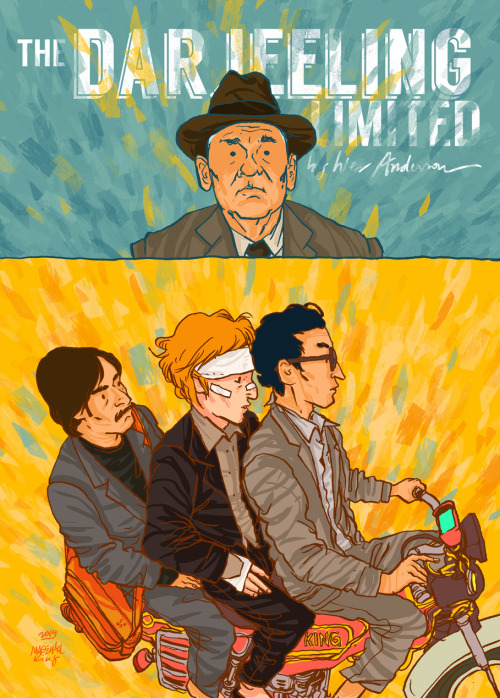 instantmagenta:  The Darjeeling Limited poster. 