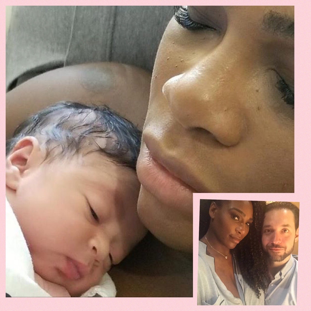 proudtobewestindian:  Congratulations Serena Williams &amp; Alexis Ohanian on