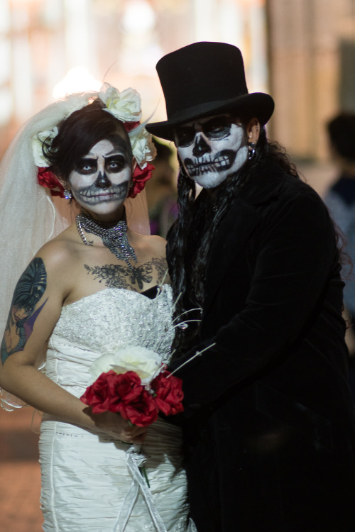 Catrinas, día de muertos, Tlaquepaque, Jalisco, Mexico