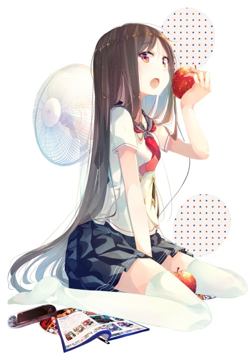 yatsuhashi:  nmaaaaa seifuku thighhighs | yande.re