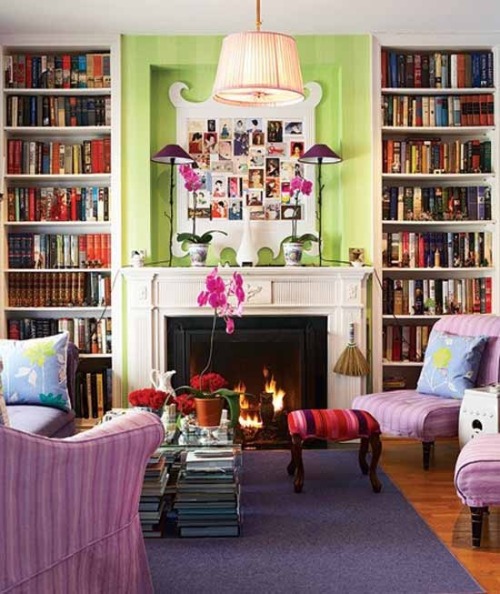 Colorful Springtime Themed Living Rooms