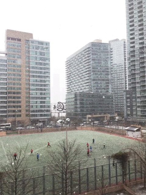 jasonseney:  Soccer in the Snow ❄️❄️❄️ 