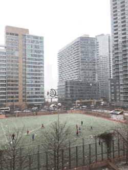 Jasonseney:  Soccer In The Snow ❄️❄️❄️ 