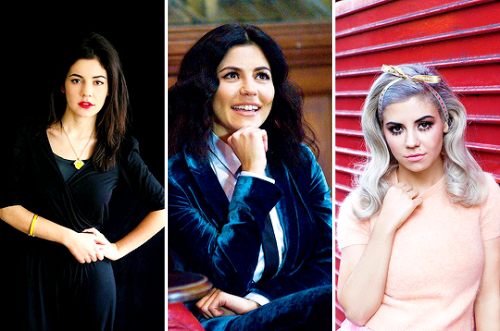 vaderfinn: infinite celebrity crushes - marina and the diamonds / marina diamandis I’ve always