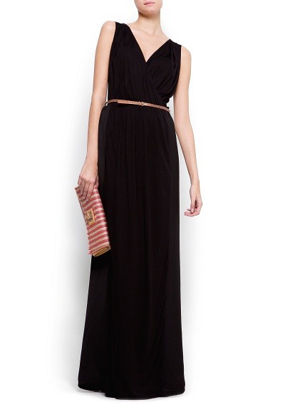 Long dress wedding guests ideas&hellip; 1) Black and white 2) Cream floral maxi 3) Black belted 