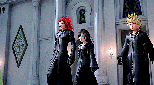xionstide:  final battle - seasalt trio
