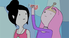 tiredzuko:  cartoon meme: [1/5] romantic relationships ✩ bonnibel &amp; marceline