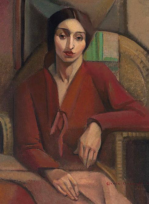 Portrait study, Grace Crowley, 1928 